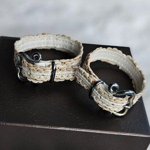 BOTTEGA VENETA Bracelets (x2)